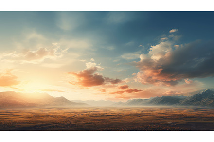 beautiful land sunrise travel, a Nature Photo by pikepicture