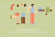 Geometric Life - Park Activities, a Person Illustration by Léo Alexandre (Thumbnail 7 of 17)
