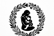 loving mother and children, a Person Illustration by Amazin_art (Thumbnail 13 of 46)