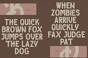 Rockytter Display Font, a Sans Serif Font by madeDeduk (Thumbnail 7 of 8)
