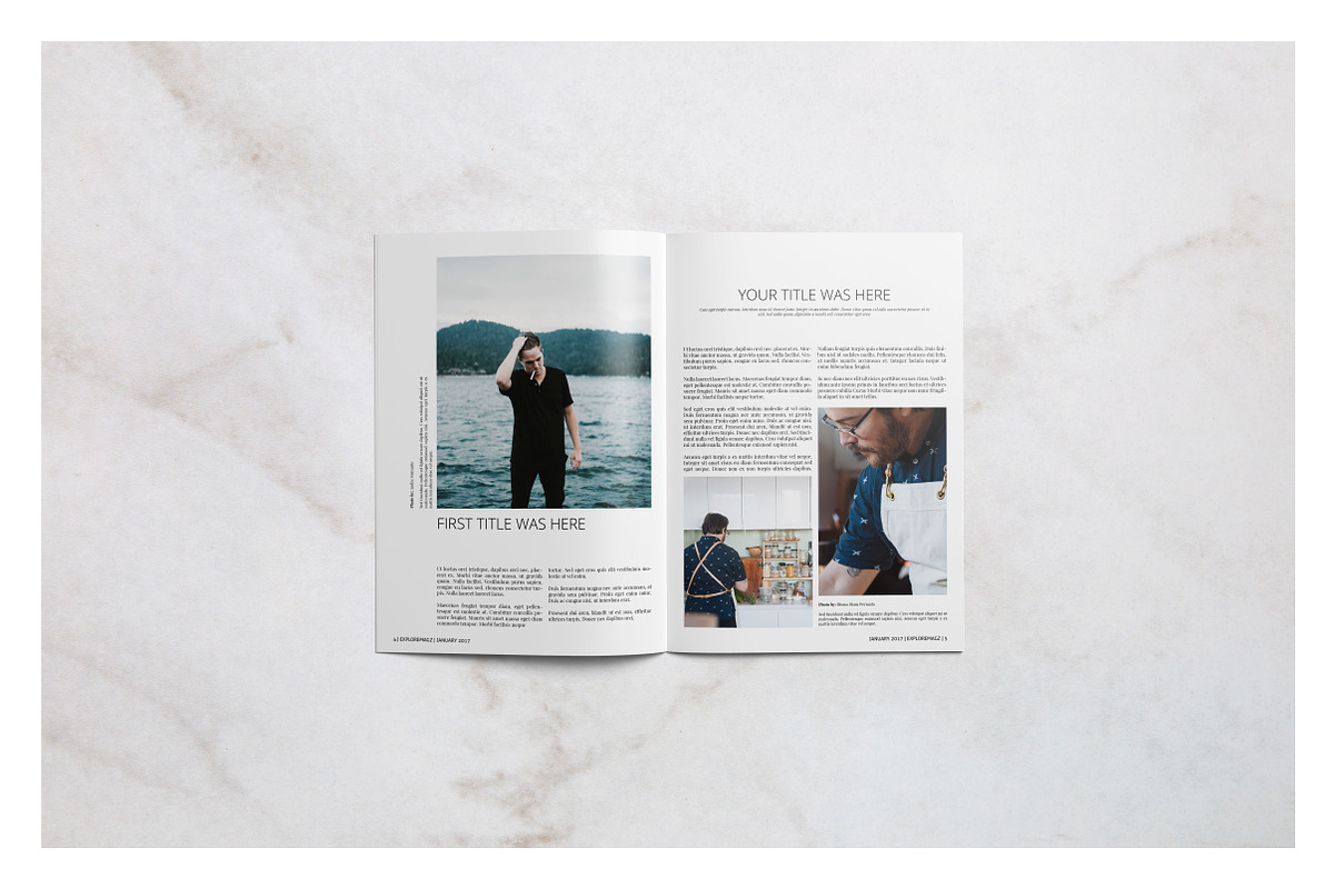 Exploremagz Magazine, a Magazine Template by Loc Tropis (Photo 2 of 9)