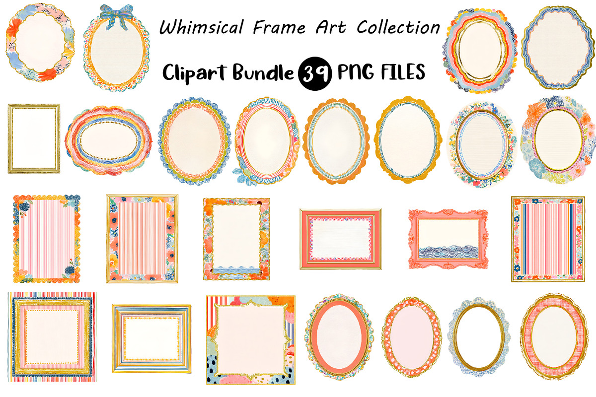 Whimsical Frame Art Collection, an Illustration by Digital Artistic99 (Photo 1 of 9)