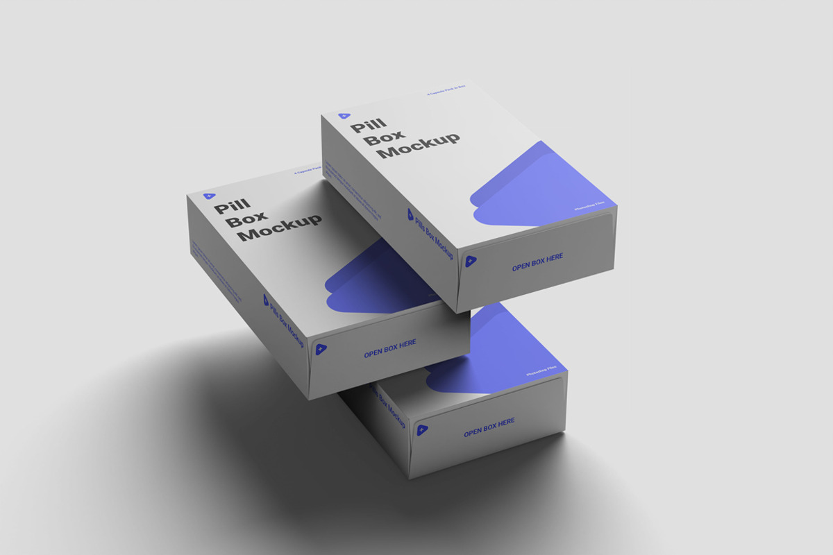 Pills Box Mockup, a Product Mockup by scribrostudio (Photo 15 of 15)