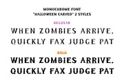 Halloween Pumpkins, a Script Font by Voysla's Shop (Thumbnail 13 of 14)