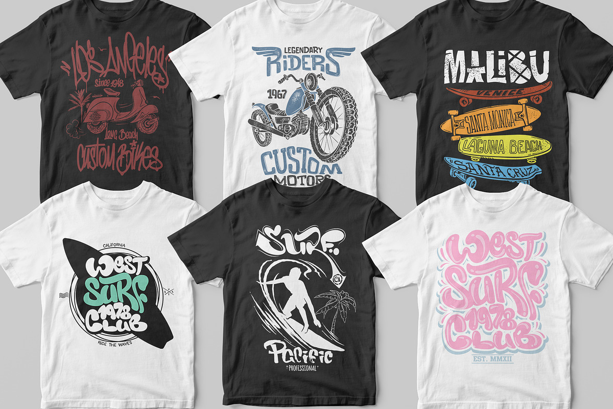 100 T-shirt designs, a Sport Illustration by Urbanshop (Photo 16 of 18)