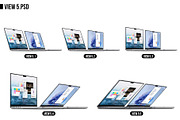 Apple Macbook Pro 14 (2021) MockUp, a Mac Mockup by Alex_Yanko (Thumbnail 6 of 19)
