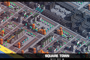 Square Town 3D