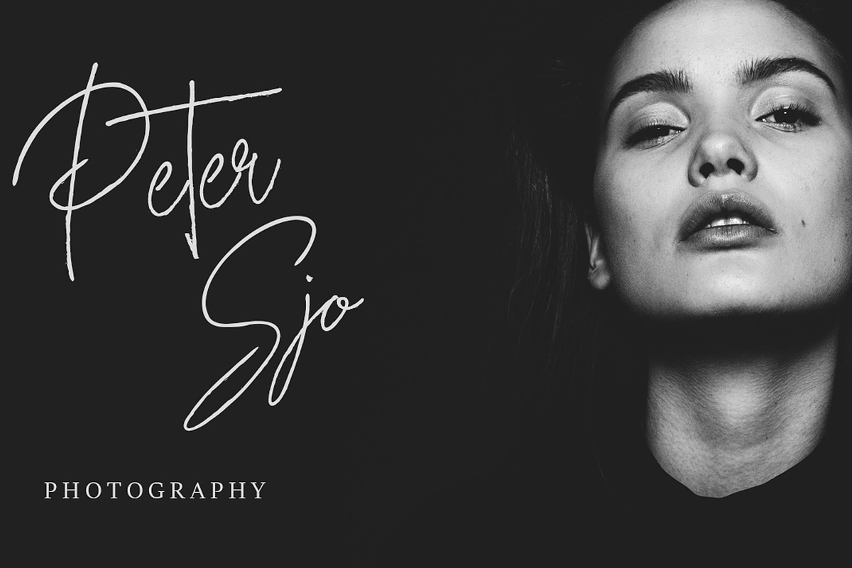 Whitley - Signature Typeface preview 8