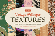 35 Vintage Wallpaper Textures, a Background Graphic by JuliBelushi (Thumbnail 1 of 7)