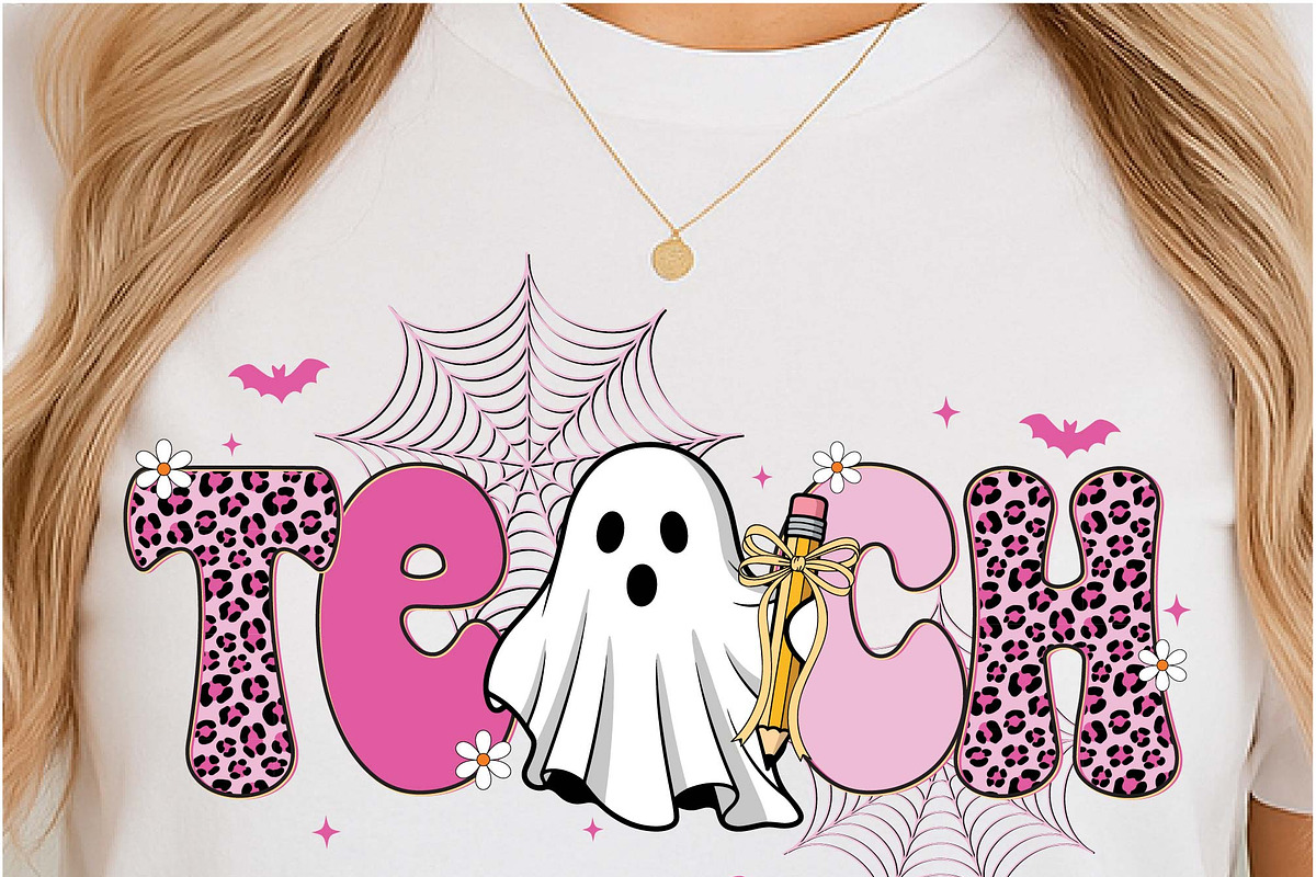 Spooky Teacher Halloween Png SVG, an Object Graphic by EllaMaiyaali (Photo 1 of 4)