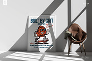 Mascot Rugby Ball Character T-Shirt, a Sport Illustration by shaondesigns (Thumbnail 5 of 6)