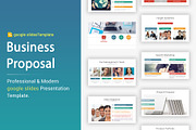 Business Proposal Google Slides, a Presentation Template by OceanArt (Thumbnail 1 of 20)