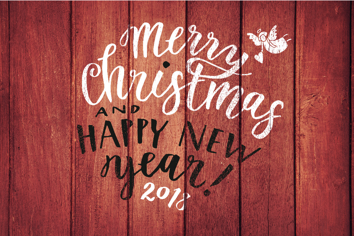Christmas Calligraphic Badge Pack, a Decorative Illustration by Vitek Graphic (Photo 6 of 7)