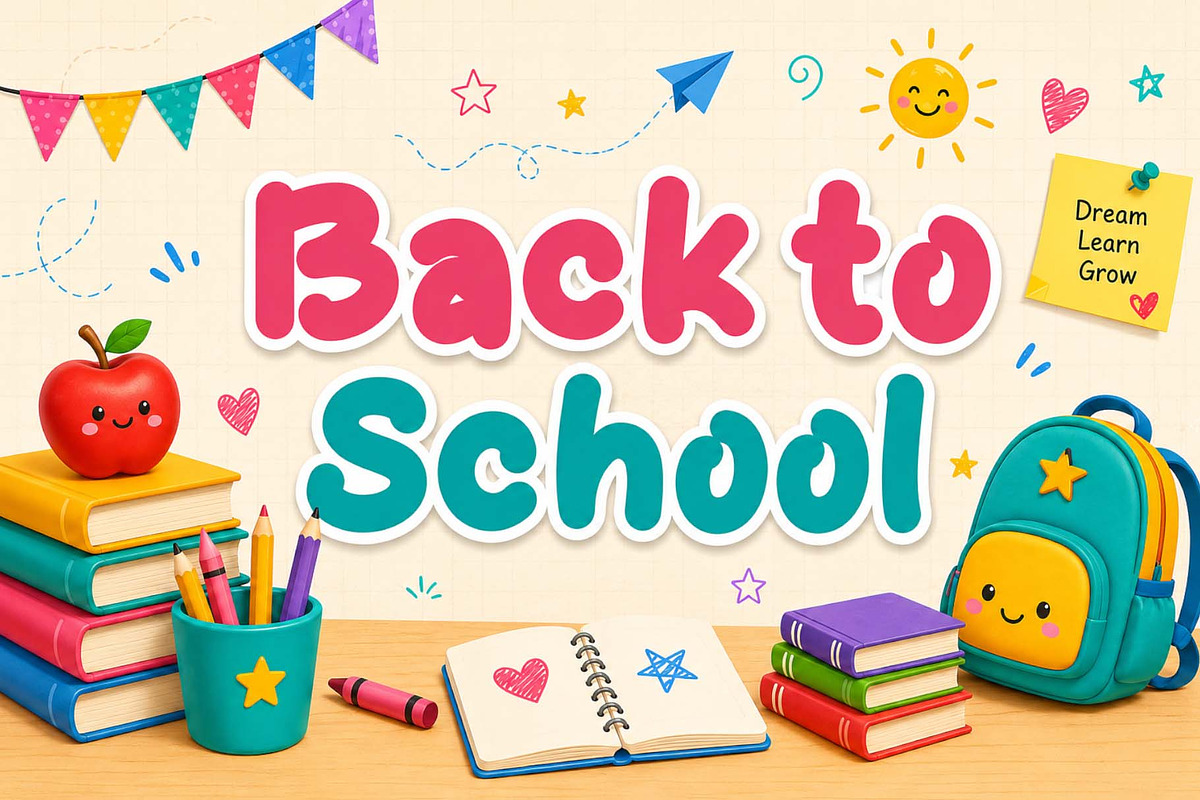 Busy Backpack, a Handwritten Font by Yoga Letter (Photo 2 of 6)