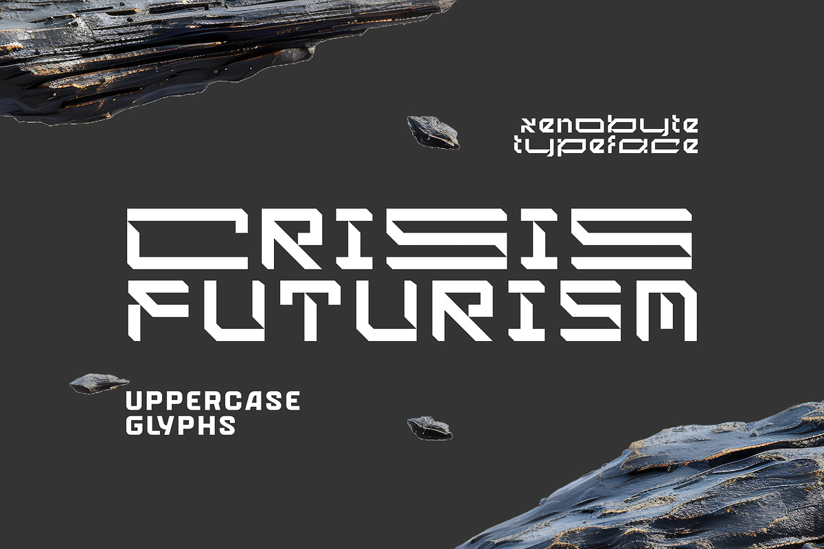 Xeno Byte Font, a Sans Serif Font by Nocturnal Workspace (Photo 6 of 8)