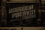 Bronx Shoes Custom Font, a Font by Cruzine (Thumbnail 5 of 5)