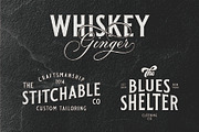 AIRFIELD - Vintage Typeface, a Serif Font by Havinkpen (Thumbnail 5 of 8)