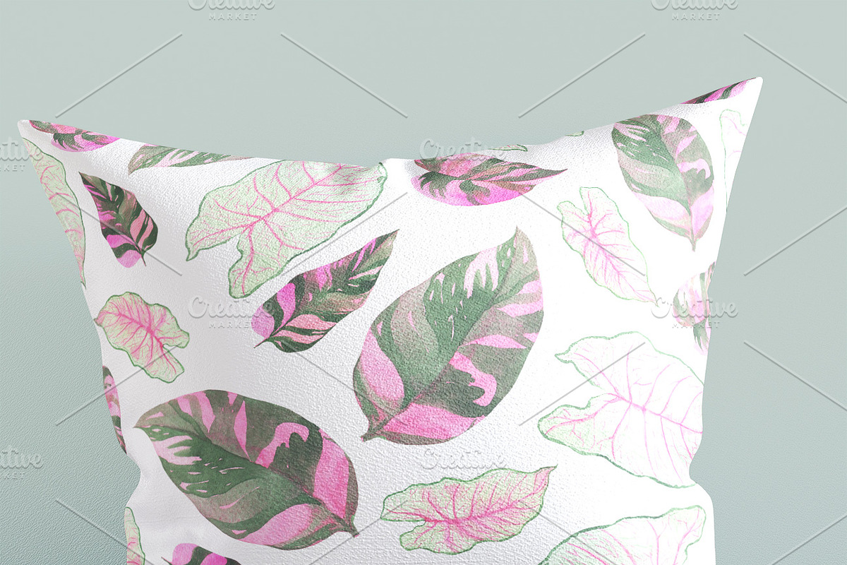 Watercolor jungle set, an Illustration by Watercolor & sketches (Photo 13 of 13)