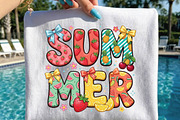 Colorful Summer Png, Summer Sublima, a Work Illustration by DreamPrint404 (Thumbnail 3 of 6)