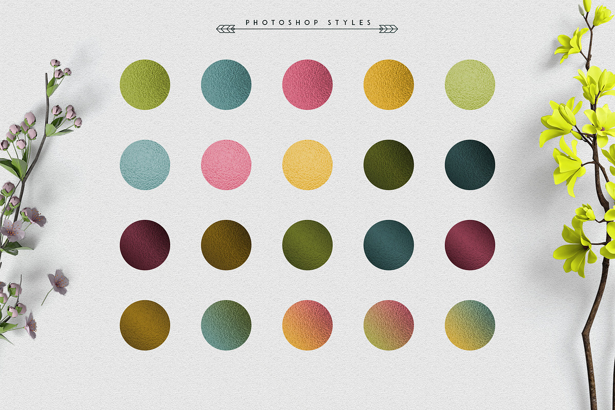 [Spring Vibes] 40 Mosaic Logos -50%, a Branding & Logo Template by VP Fonts (Photo 26 of 27)
