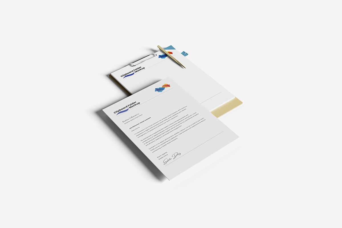 Clippboard Folder Mockup, a Mockup by seulangagraphic (Photo 5 of 5)