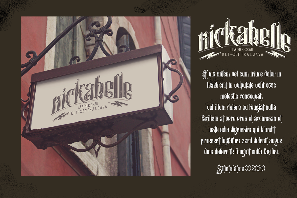 Arteria + Ekstras, a Slab Serif Font by Sitintahitam (Photo 5 of 11)