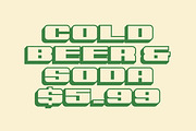BUENO Font, a Font by ILITY© Fonts (Thumbnail 5 of 6)