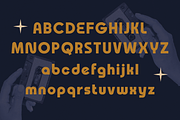 Binary Groove - 80s Inspired Font, a Sans Serif Font by HipFonts (Thumbnail 2 of 8)
