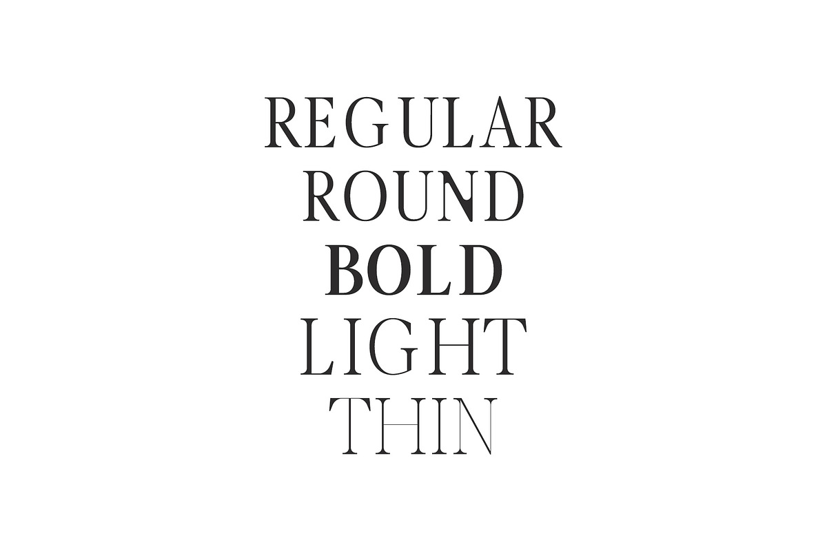 Glamour Luxury Serif Font Family preview 6