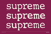 Prestige TM – Organic Typewriter, a Serif Font by Type Mania (Thumbnail 8 of 11)