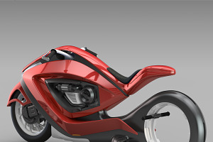 Sport Bike Futuristic Concept