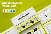 Business Plan PowerPoint Template, a Presentation Template by CreativeUP (Thumbnail 1 of 6)