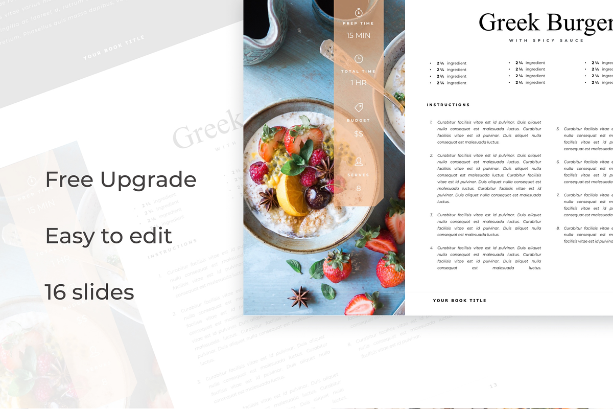 Foody Ebook Presentation, a Presentation Template by flyerittyer (Photo 3 of 4)