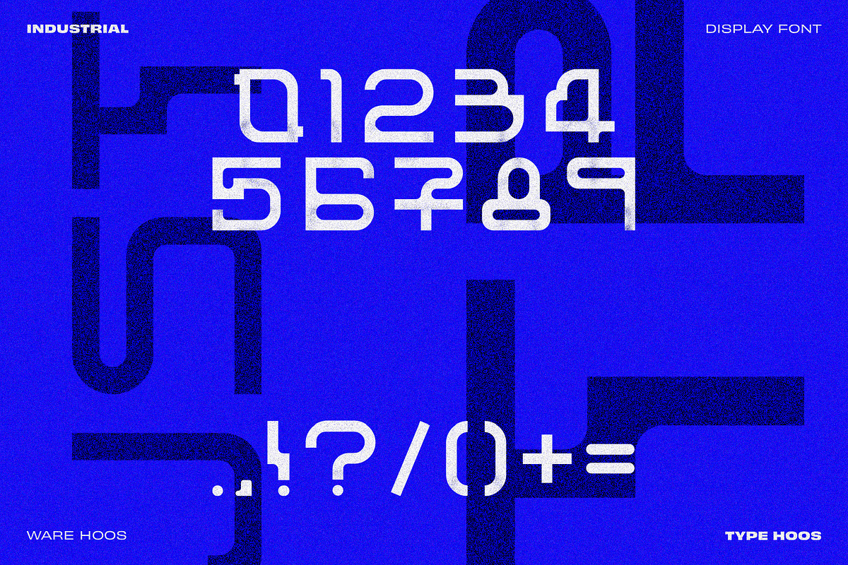 Ware Hoos - Display Font, a Sans Serif Font by Type Hoos (Photo 8 of 8)
