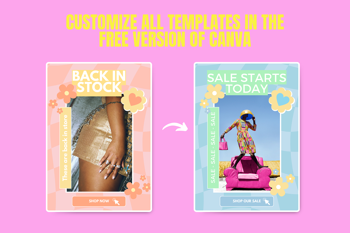 Purple & Yellow Email Templates, an Email Template by SunshineStudioBoutique (Photo 8 of 9)