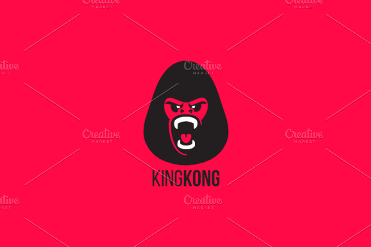 Gorilla Logo Design, a Branding & Logo Template by Crown Creative's Shop