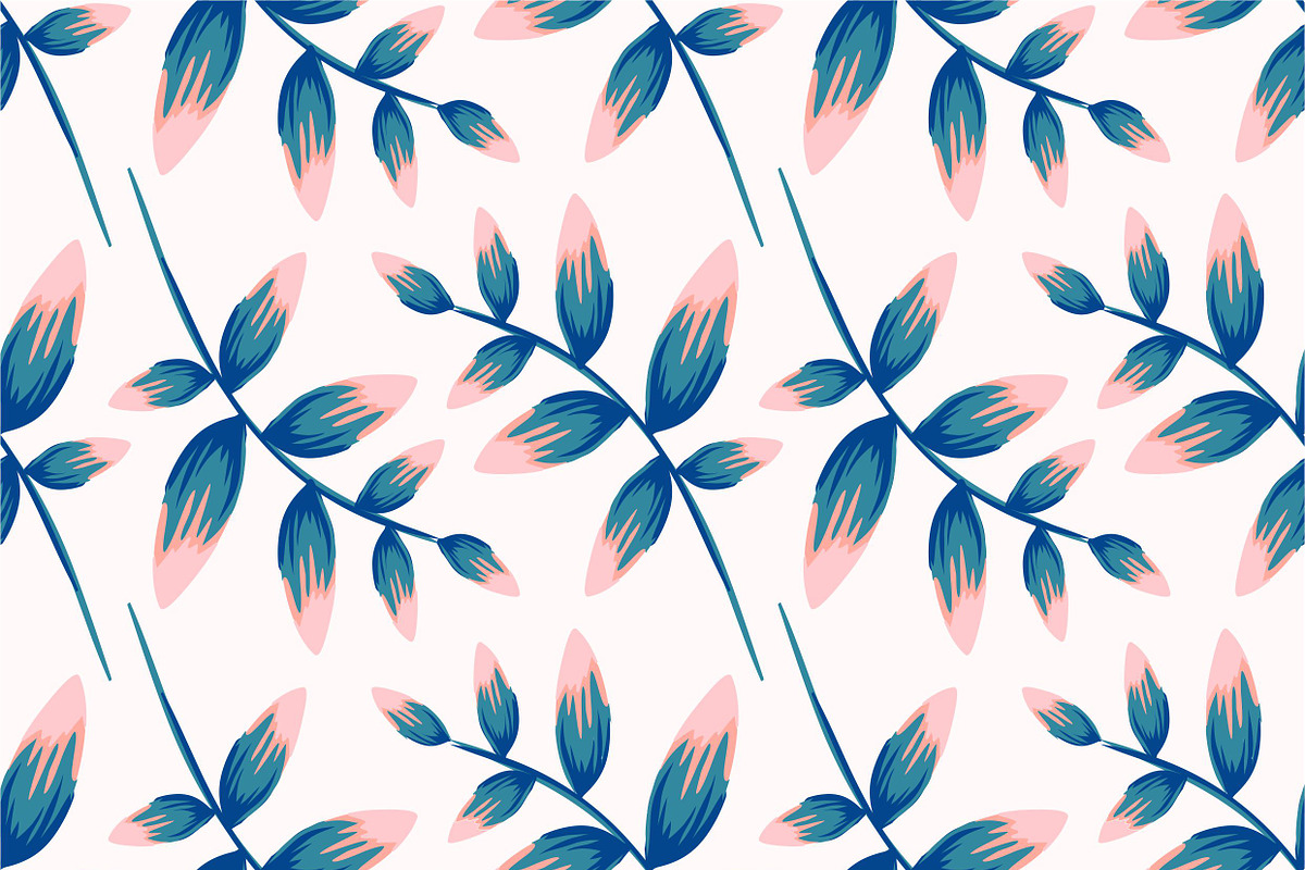 tropical vector pattern with toucan, a Decorative Illustration by Mary P (Photo 4 of 4)