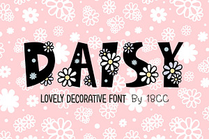 Daisy OTF, a Symbol Font by DREAMs Soul G.