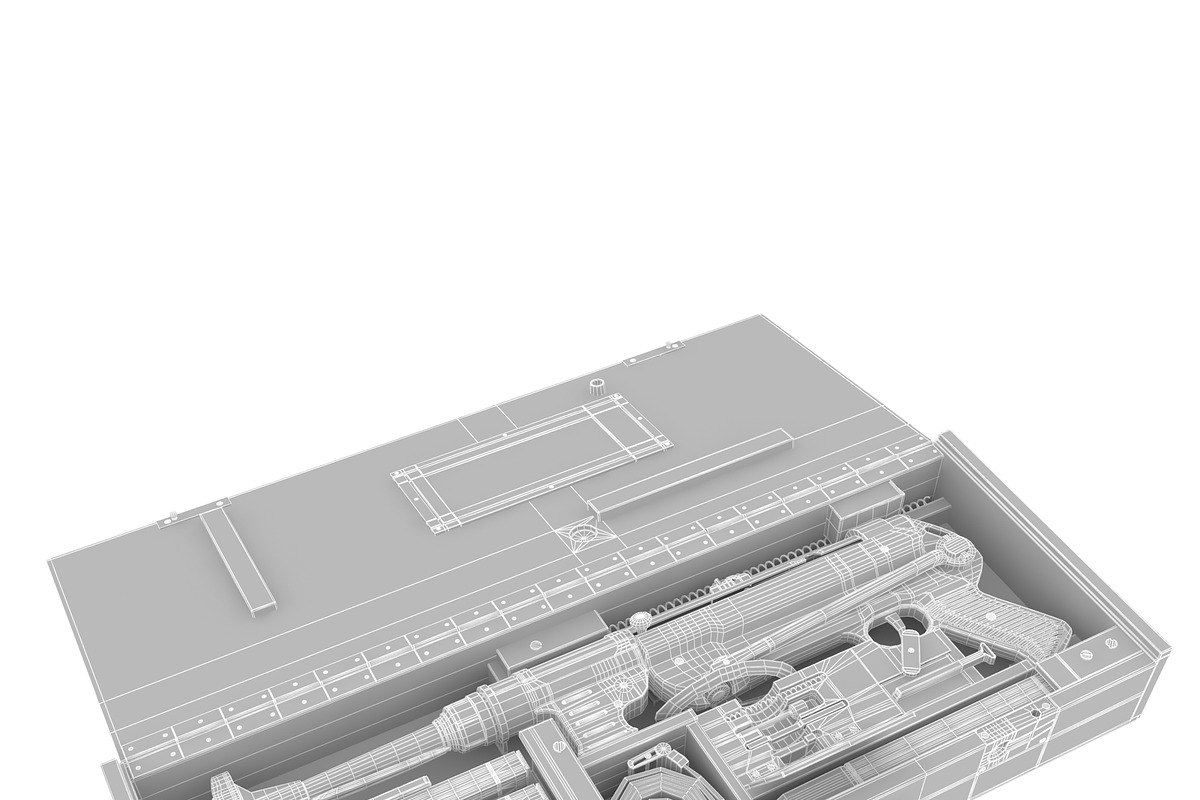 Submachine gun MP40, an Object 3D Model by AndrewWhite (Photo 11 of 23)