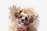 Puppy Photo to Painting Effect, an Action Add-On by MRI STUDIO (Thumbnail 13 of 15)