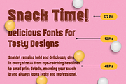 Snaklet - A Bold Display Font, a Sans Serif Font by Brand_Hero (Thumbnail 4 of 10)