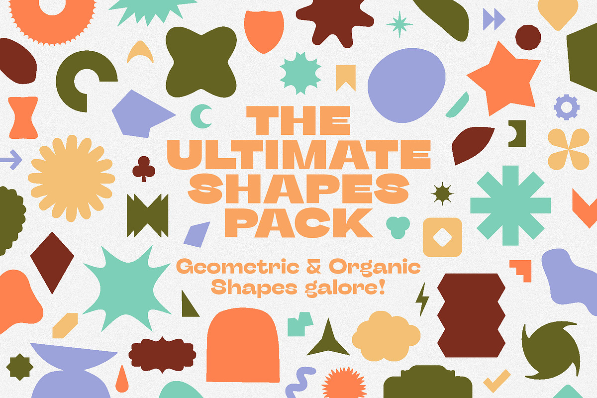 The Ultimate Shapes Pack (300+), an Icon by maikalau (Photo 1 of 5)