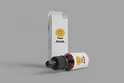Dropper Bottle Mockup 3d, a Packaging Mockup by DigitAuras (Thumbnail 3 of 4)