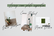 Bangli Kintamani 8 Handwritten Fonts, a Script Font by Bluestudio (Thumbnail 7 of 12)