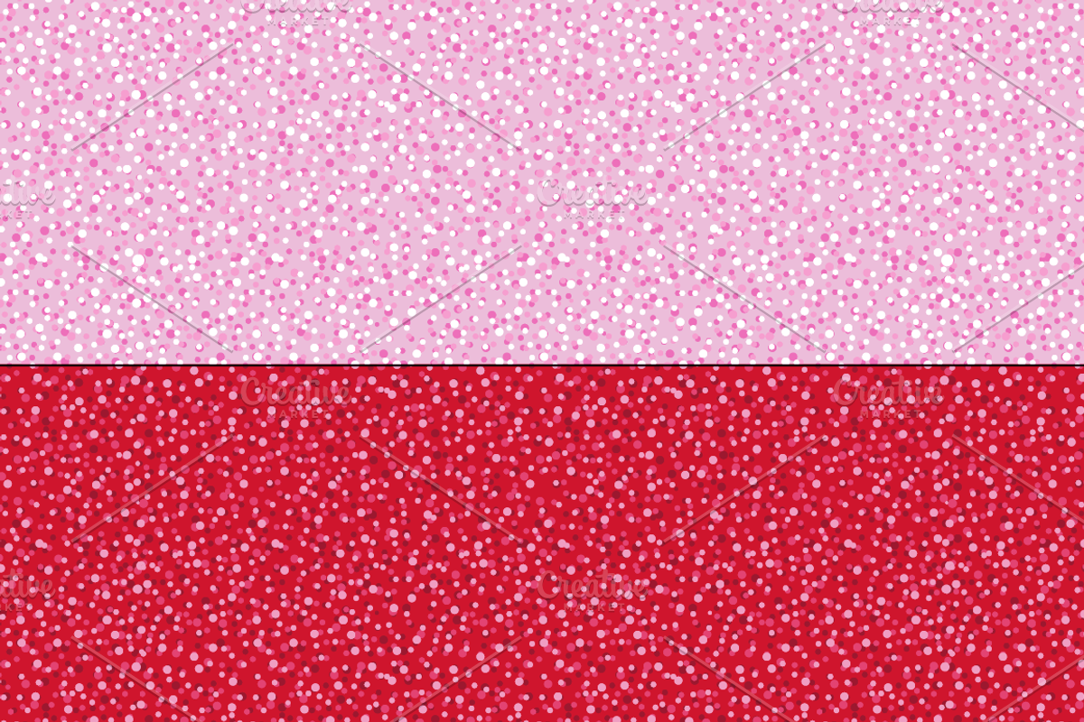 Seamless Pink, Red, & Gold Glitter preview 5