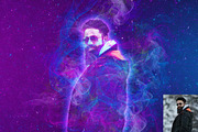 Cyber Smoke & Vapor FX Ps Action, an Action Add-On by Studio Retouch (Thumbnail 4 of 15)