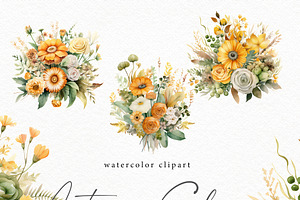 Autumn Glory - Watercolor Collection