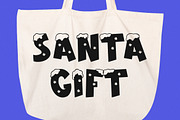 Snow Fall - Christmas Display Font, a Sans Serif Font by Arendxstudio (Thumbnail 6 of 9)