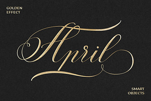 Gold Foil Stamp Paper Mockup, a Product Mockup by Design Squad