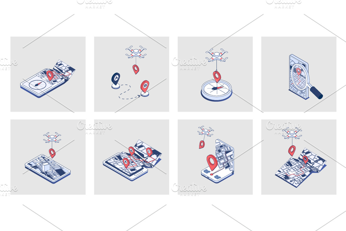 240 Isometric Icons, an Icon by alexdndz (Photo 19 of 31)